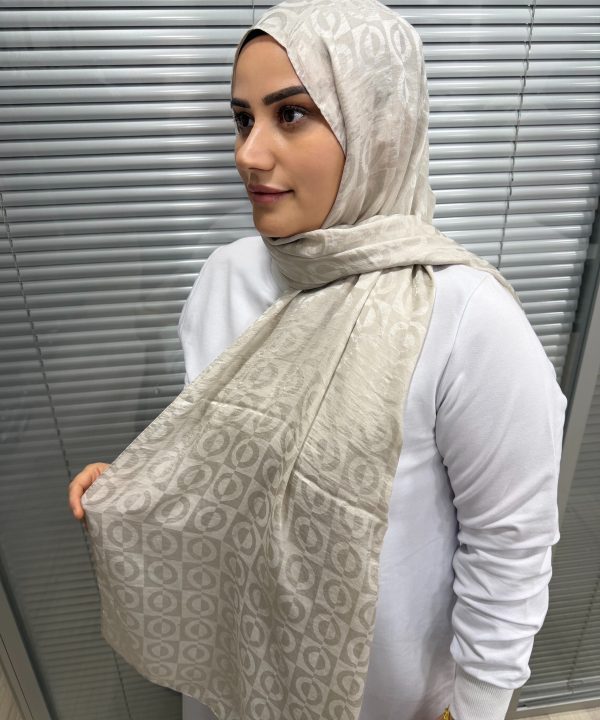 PAMUK JAKAR ŞAL - KREM