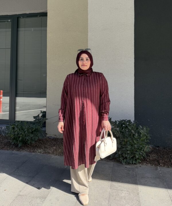 PERLA GÖMLEK - BORDO